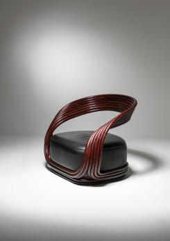 Compasso - "Eva" Easy Chair by Giovanni Travasa for Bonacina