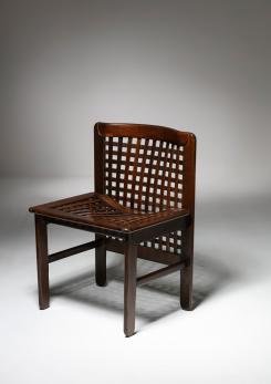 Compasso - Set of Four Dining Chairs by Ammannati and Vitelli for Pozzi & Verga Compasso - Set of Four Dining Chairs by Ammannati and Vitelli for Pozzi & Verga