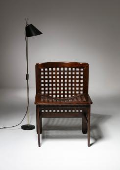 Compasso - Set of Four Dining Chairs by Ammannati and Vitelli for Pozzi & Verga Compasso - Set of Four Dining Chairs by Ammannati and Vitelli for Pozzi & Verga