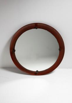 Compasso - Pair of Wall Mirrors by Ezio Longhi for Elam