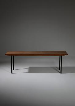 Compasso - Wood Bench by Lucio Roncalli