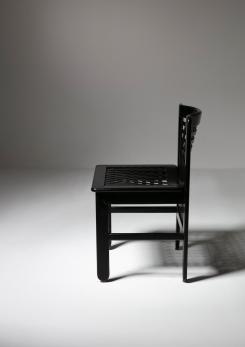 Compasso - Set of Seven Dining Chairs by Ammannati and Vitelli for Pozzi & Verga