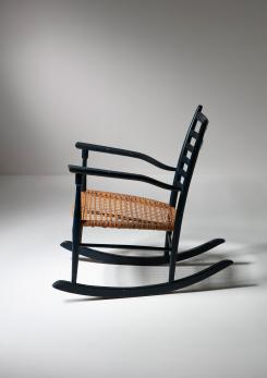 Compasso - Rocking Chair by Emanuele Rambaldi for Colombo Sanguineti