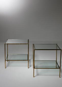 Compasso - Pair of "Montecarlo" Side Tables by Corrado Corradi dell' Acqua for Azucena