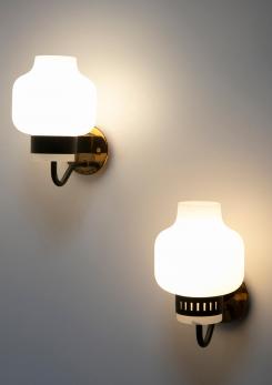 Compasso - Pair of Stilnovo Wall Lamps