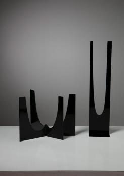 Compasso - Pair of Italian 70s Abstract Sculptures