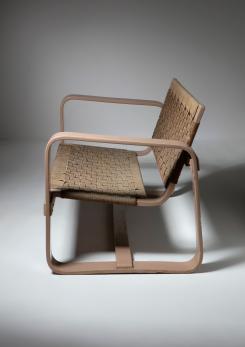 Compasso - Plywood Settee by Pagano for Maggioni