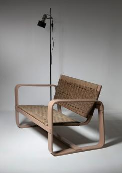 Compasso - Plywood Settee by Pagano for Maggioni