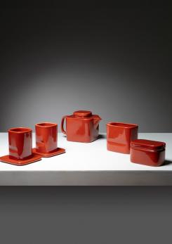 Compasso - "Sakura" Tea Set by Makio Hasuike for Ceramiche Pozzi