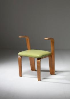 Compasso - 1940s Sample Stool by Thonet