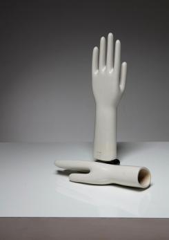 Compasso - Pair of Porcelain Glove Molds