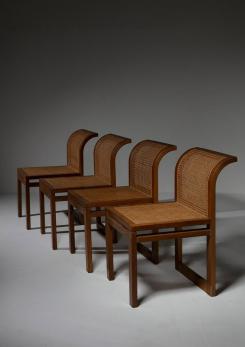 Compasso - Set of Four Chairs by Luigi Massoni for Boffi