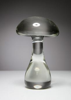 Compasso - Set of "Mushroom" Glass Sculptures by Cenedese