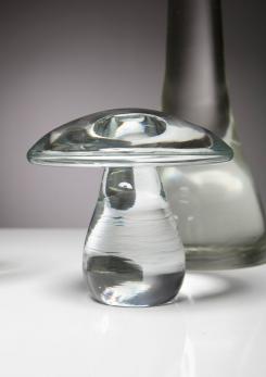 Compasso - Set of "Mushroom" Glass Sculptures by Cenedese