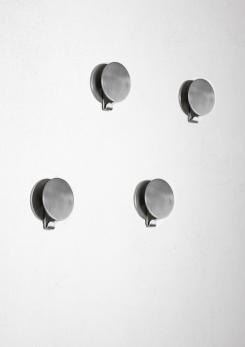 Compasso - Set of Four Hooks by Sergio Mazza for Quattrifolio