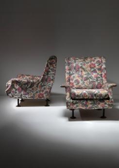Compasso - Pair of "Regent" Lounge Chairs by Marco Zanuso for Arflex