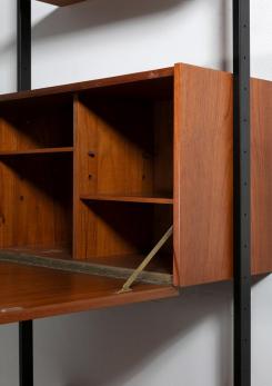 Compasso - "Lama" Bookcase by Paolo Tilche for Arform