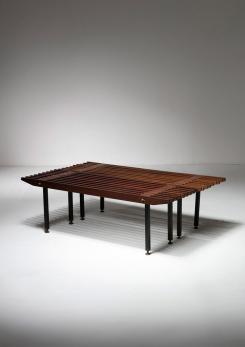 Compasso - Pair of Italian 60s Benches attributed to Carlo De Carli