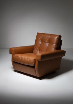 Compasso - Set of Two Lounge Chairs Model 919 by Ico Parisi for Cassina Compasso - Set of Two Lounge Chairs Model 919 by Ico Parisi for Cassina