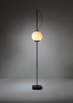 Compasso - "Pallone" Floor Lamp Model LTe10 by Caccia Dominioni for Azucena