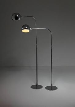 Compasso - Pair of "25" Floor Lamps by Sergio Asti for Candle