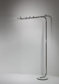 Compasso - Large Chrome Floor Lamp by Reggiani