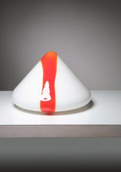 Compasso - "Mico" Murano Glass Table Lamp by Renato Toso for Leucos, Italy, 1970s