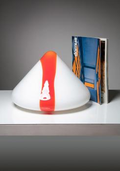 Compasso - "Mico" Murano Glass Table Lamp by Renato Toso for Leucos, Italy, 1970s