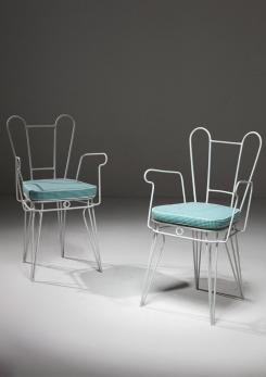 Compasso - Set of Italian 50s Iron Chairs
