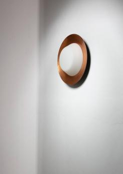 Compasso - Italian 50s Copper Wall / Ceiling Lamp by Candle