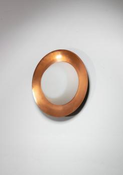 Compasso - Italian 50s Copper Wall / Ceiling Lamp by Candle
