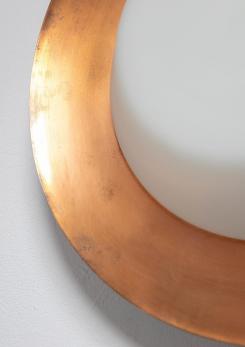 Compasso - Italian 50s Copper Wall / Ceiling Lamp by Candle