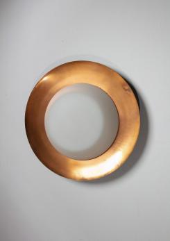 Compasso - Italian 50s Copper Wall / Ceiling Lamp by Candle