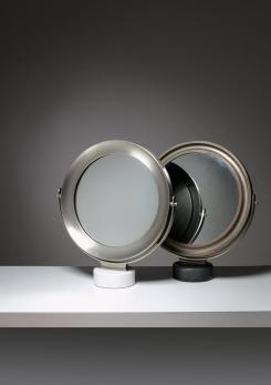 Compasso - Pair of "Narciso" Table Mirrors by Sergio Mazza for Artemide
