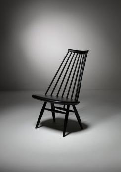 Compasso - Pair of "Mademoiselle" High Back Chairs by Tapiovaara for Asko