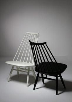 Compasso - Pair of "Mademoiselle" High Back Chairs by Tapiovaara for Asko