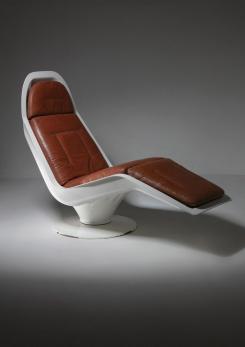 Compasso - "Auriga" Chaise Longue  by Richard Neagle for Sormani