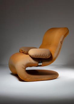 Compasso - Pair of "Girasole" Lounge Chairs by Citterio and Nava for 4P