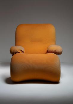 Compasso - Pair of "Girasole" Lounge Chairs by Citterio and Nava for 4P