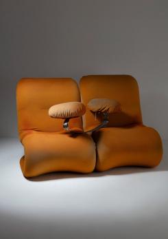 Compasso - Pair of "Girasole" Lounge Chairs by Citterio and Nava for 4P