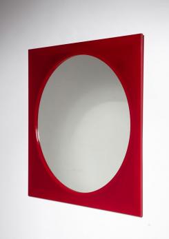 Compasso - Square Wall Mirror by Gino Colombini for Kartell