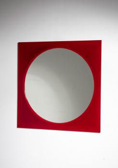 Compasso - Square Wall Mirror by Gino Colombini for Kartell
