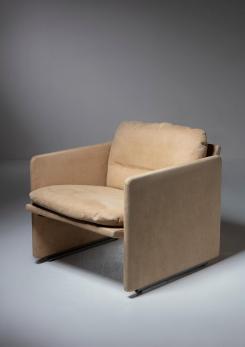 Compasso - Pair of "Springtime" Lounge Chairs by Marco Zanuso for Arflex