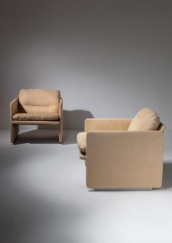 Compasso - Pair of "Springtime" Lounge Chairs by Marco Zanuso for Arflex