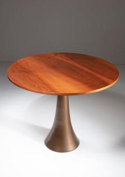 Compasso - "Series 41" Bronze Table by Angelo Mangiarotti for Bernini