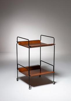 Compasso - Italian 60s Cart with Movable Trays