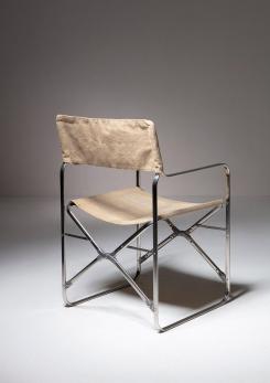 Compasso - Set of Four "April" Folding Chairs by Gae Aulenti for Zanotta