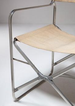 Compasso - Set of Four "April" Folding Chairs by Gae Aulenti for Zanotta