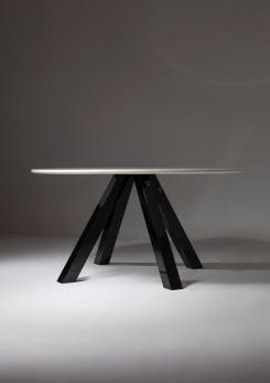 Compasso - Round Table by Poltronova