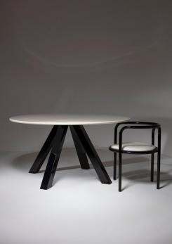 Compasso - Round Table by Poltronova